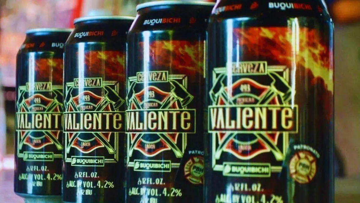 Cerveza Valiente Bomberos